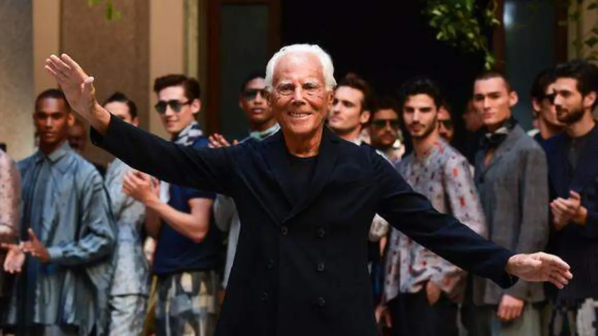 Giorgio Armani-AFP